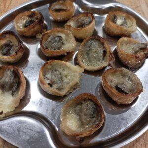 12 CRoquilles au roquefort AOP et figues